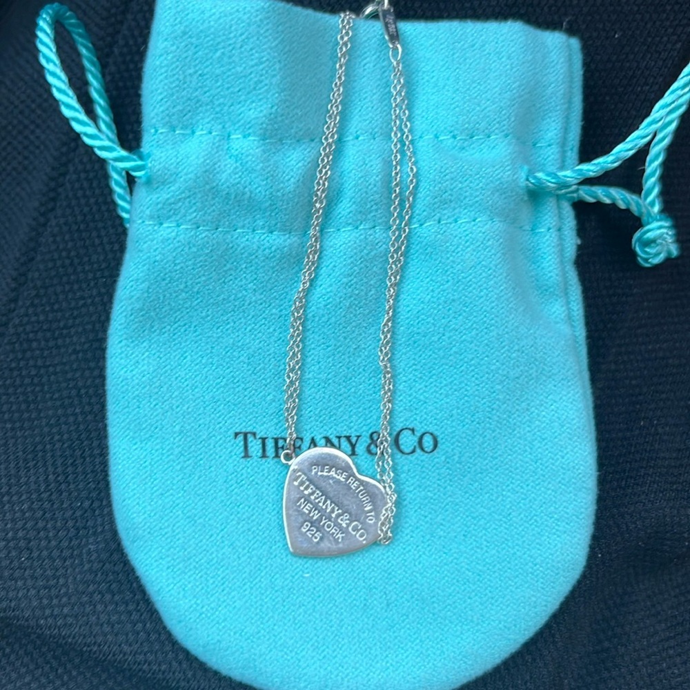 Return to Tiffany sterling silver heart bracelet